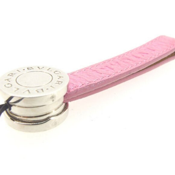 Bvlgari Cell phone strap Silver Pink Woman Authentic Used - Picture 5 of 5